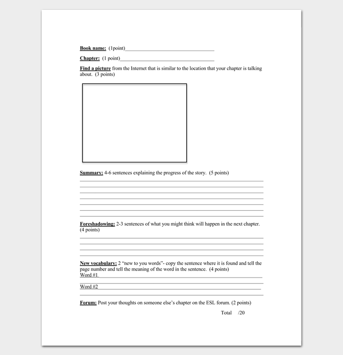 Chapter Outline Template 10+ Free Formats, Examples and Samples