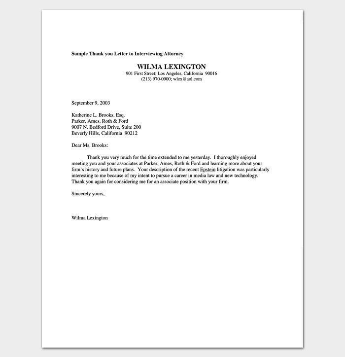 Follow Up Letter Template - 10+ Formats, Samples & Examples